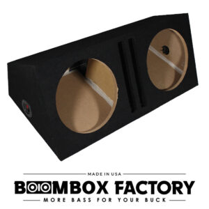 2XHPORT Dual Sub Box (Hatchback) with Dual Ports | Available in 8", 10", & 12"