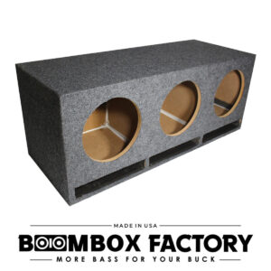 3XKIPE Triple Sub Box (Rectangle) with Triple Ports | Available in 8", 10", & 12"