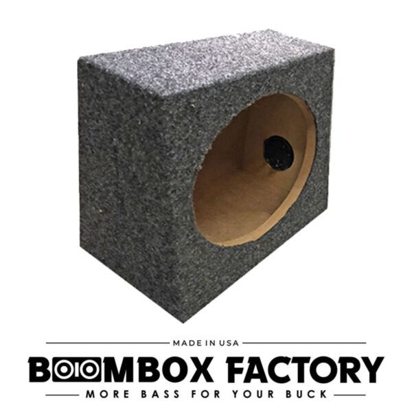 6X9 ASPE Single 6" x 9" Speaker Box | Sealed | Angled Design for Enhanced Sound Projection