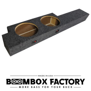 F00SCUN Dual Sub F-150 Box | Sealed | Under-Seat Fit for 2000-2003 Ford F-150 Crew Cab | 10" Subwoofers