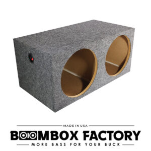 KIKE Dual Sub Box (Rectangle) | Available in 8", 10", 12", & 15"