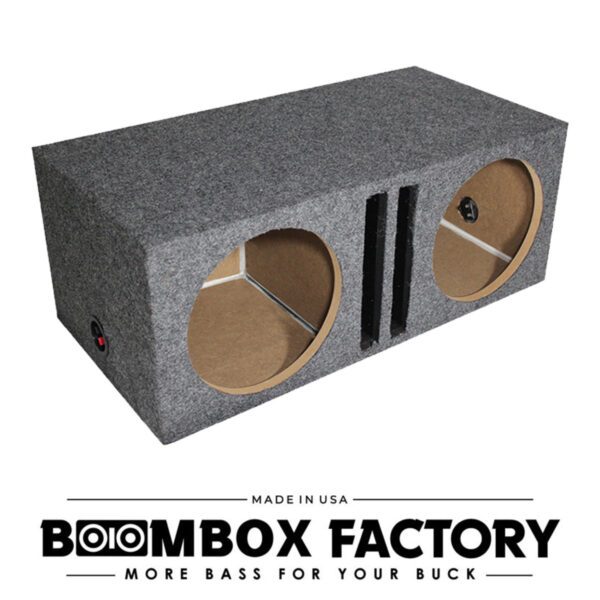 KIPE Dual Sub Box (Rectangle) with Dual Ports | Available in 8", 10", 12", & 15"