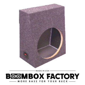 MBHSPE Single Sub Box | Sealed | Face Front | Behind-the-Seat Fit for Mazda Regular Cab | 10" & 12" Subwoofers