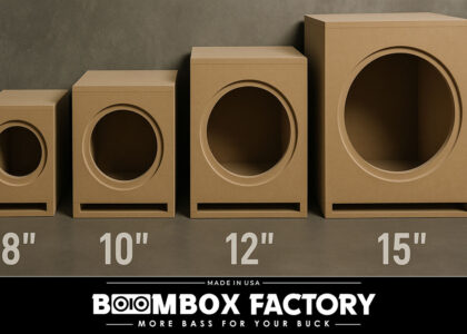 Wholesale MDF Speaker Boxes from the USA – Built to Blast, Priced to Move