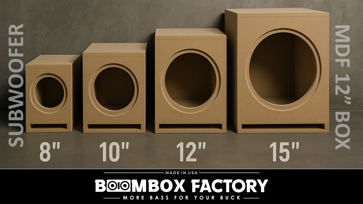 Wholesale MDF Speaker Boxes from the USA – Built to Blast, Priced to Move